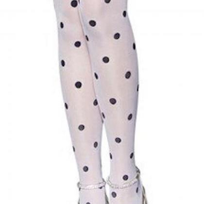 Very Sexy Polka-dot Stockings For Women Multi..